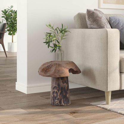 Pouf Naturale 35 x 35 x 35 cm Legno di teak solido