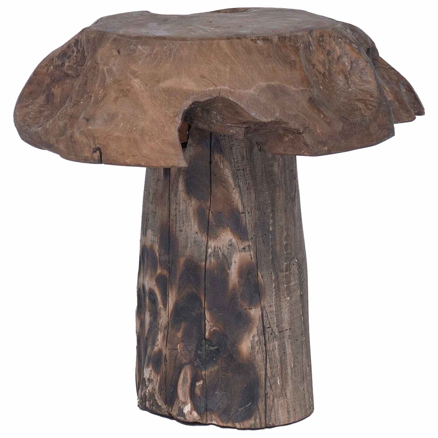 Pouf Naturale 35 x 35 x 35 cm Legno di teak solido