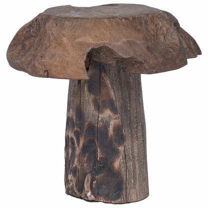 Pouf Naturale 35 x 35 x 35 cm Legno di teak solido