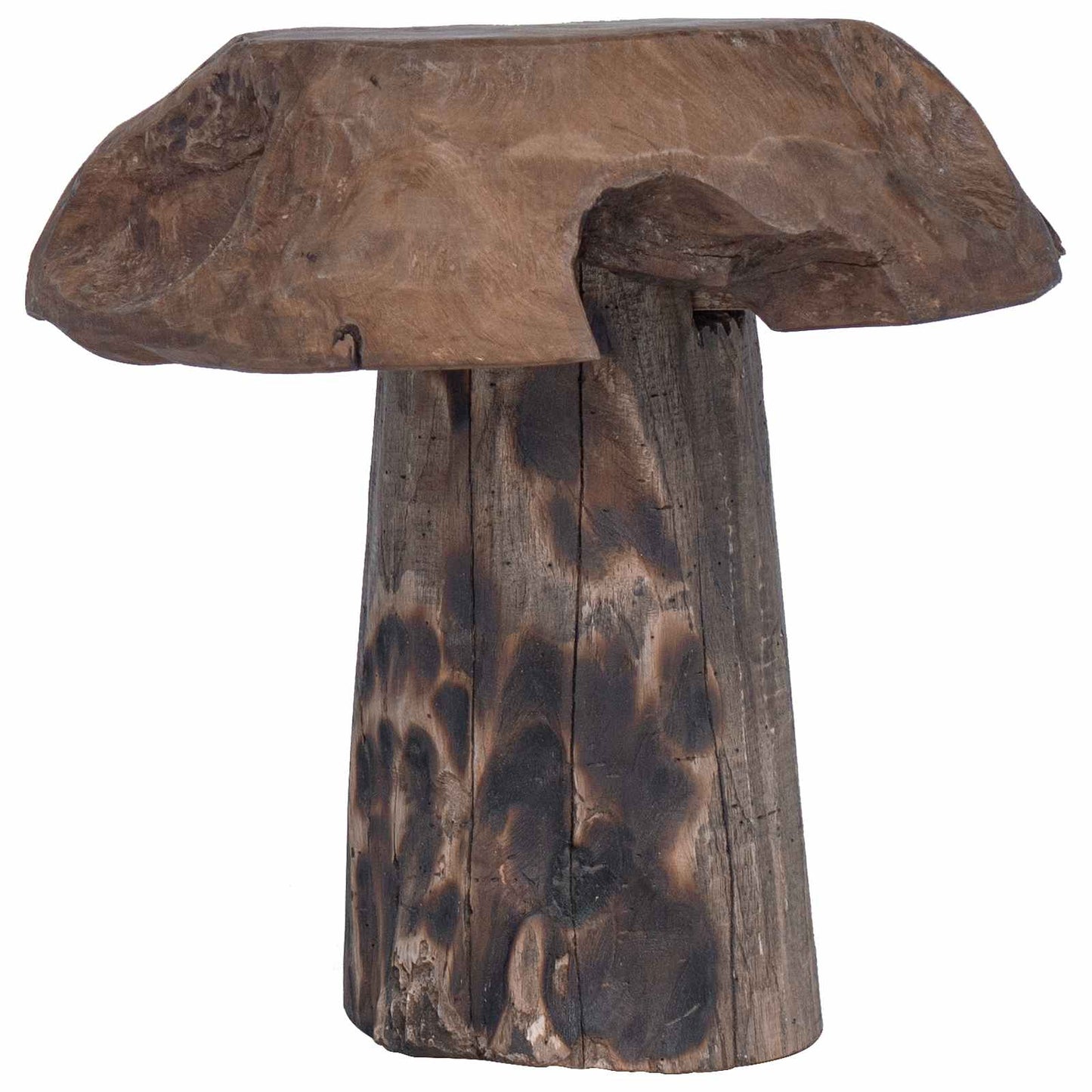Pouf Naturale 35 x 35 x 35 cm Legno di teak solido