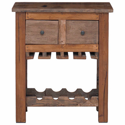 Armadietto Marrone 60 x 30 x 70 cm Legno Recuperato Massello