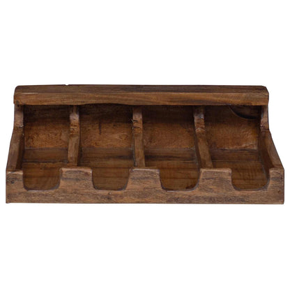 Custodia Marrone 36 x 30 x 10 cm Legno di Mogano Massello