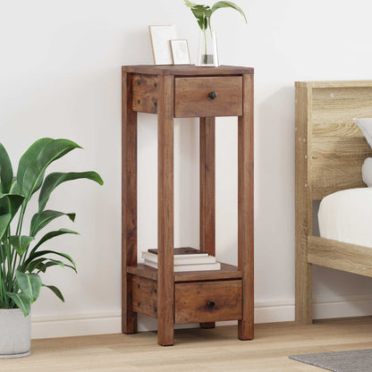 Supporto per piante Marrone 30 x 30 x 80 cm Legno di Mogano