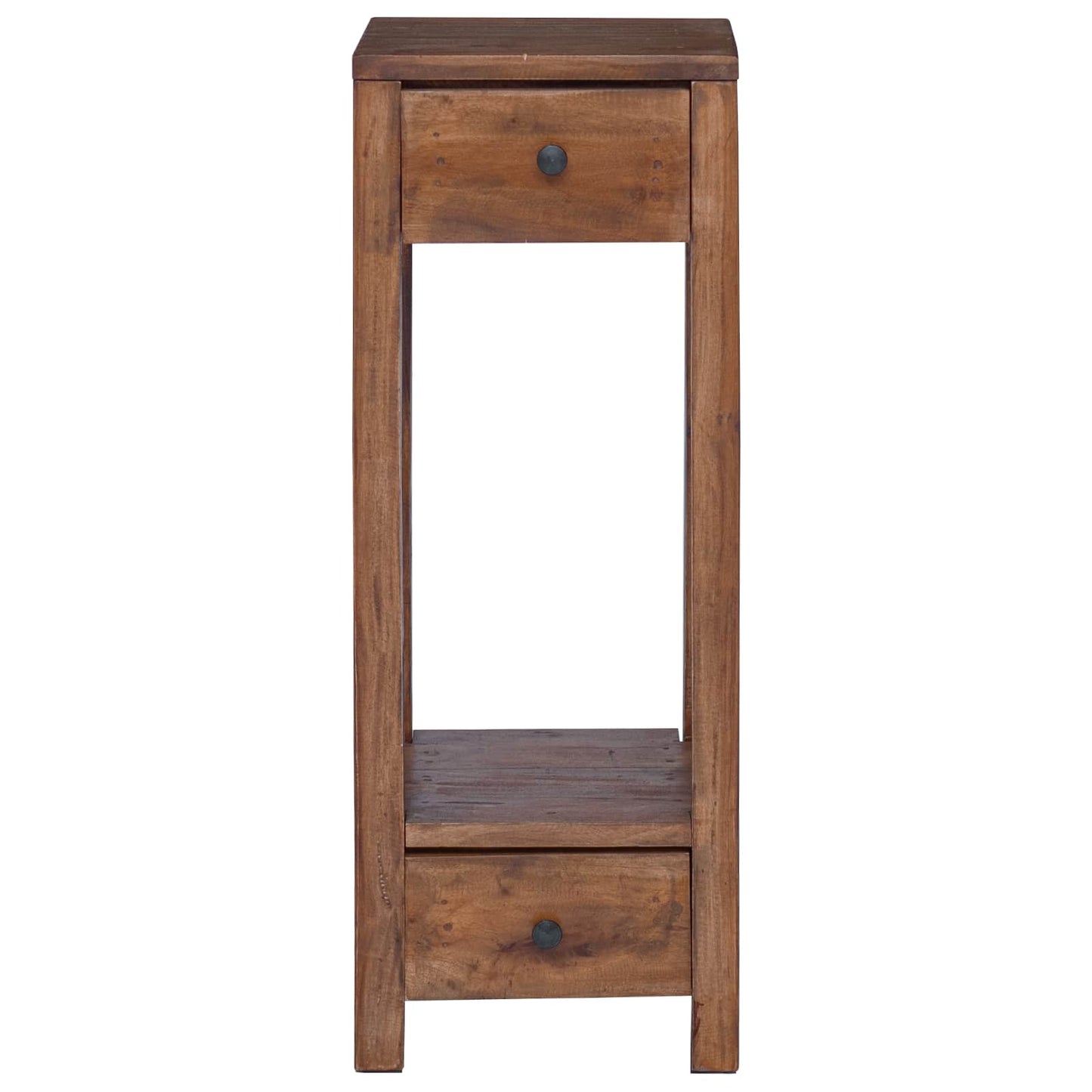 Supporto per piante Marrone 30 x 30 x 80 cm Legno di Mogano