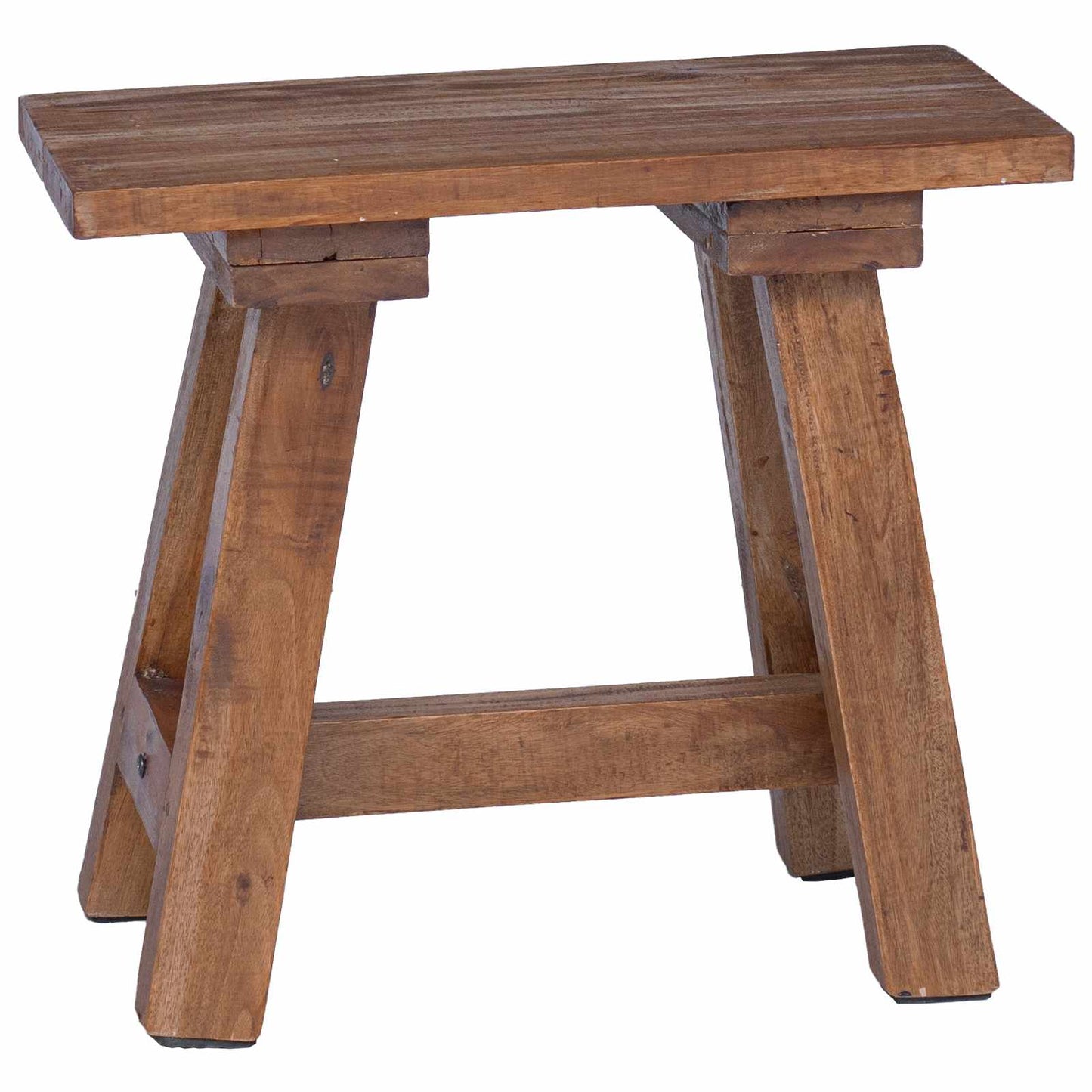 panchina Naturale 50,5 x 25 x 47,5 cm Legno massello di mogano