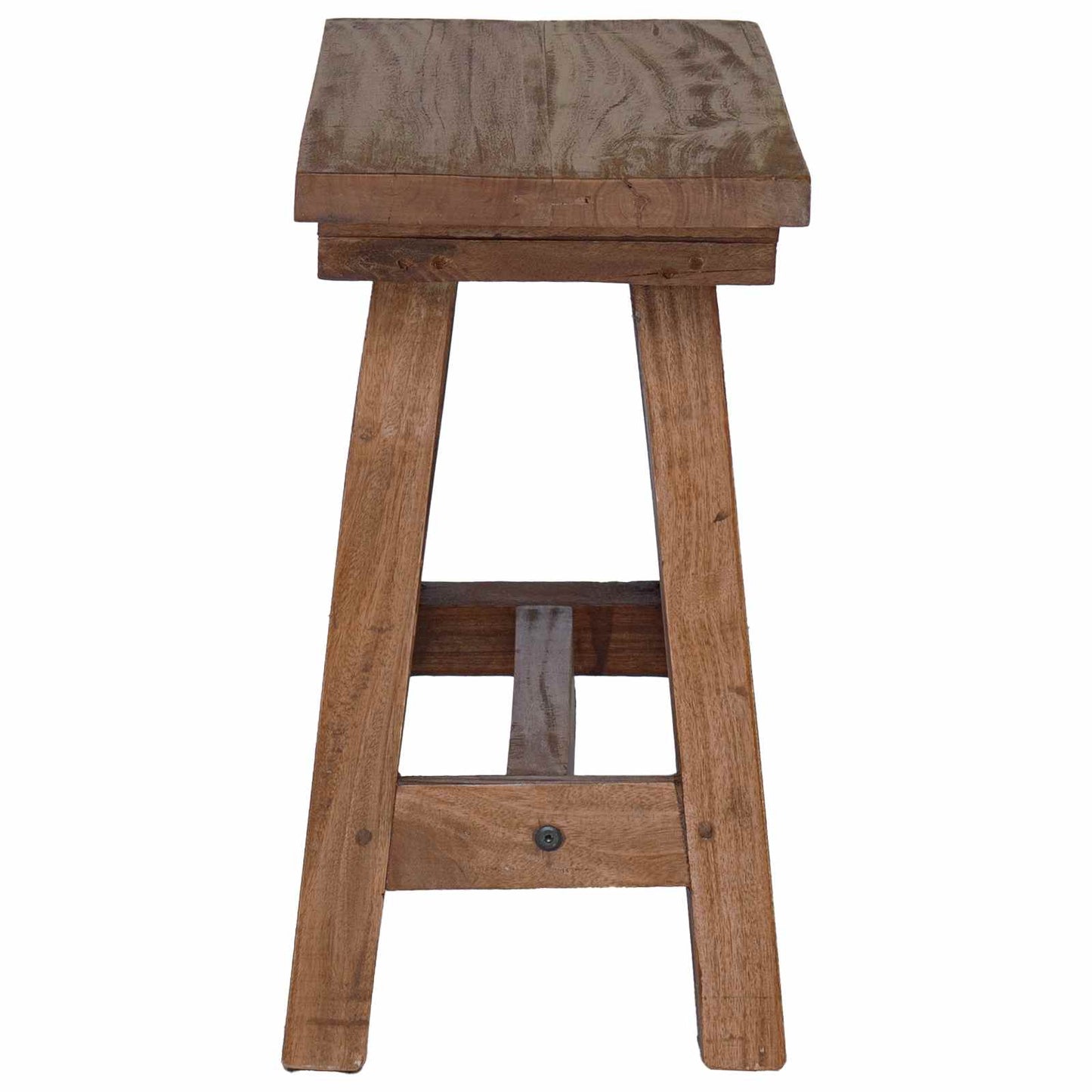 panchina Naturale 50,5 x 25 x 47,5 cm Legno massello di mogano