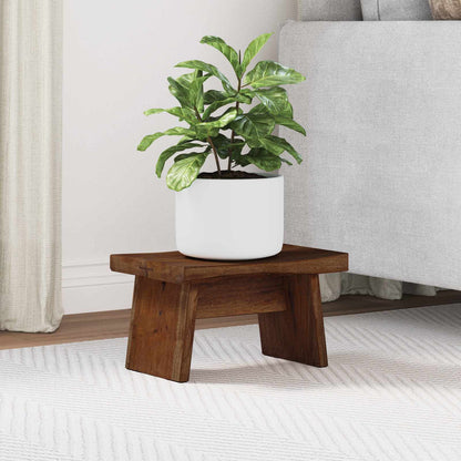 Pouf Naturale 29 x 20 x 17 cm Legno di Mogano