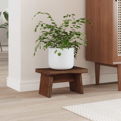 Pouf Naturale 29 x 20 x 17 cm Legno di Mogano