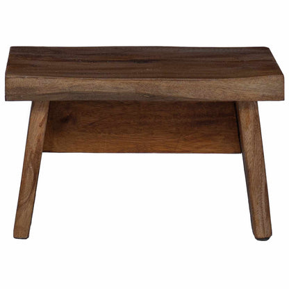 Pouf Naturale 29 x 20 x 17 cm Legno di Mogano