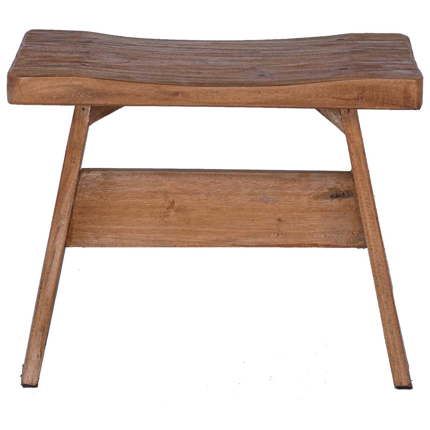 Pouf Naturale 40 x 25 x 31 cm Legno di Mogano