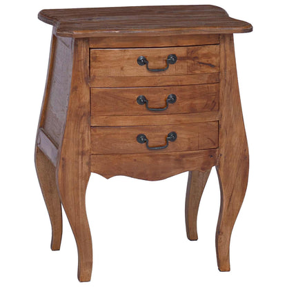 Cassa di stoccaggio 48 x 35 x 64 cm Legno di Mogano Massello