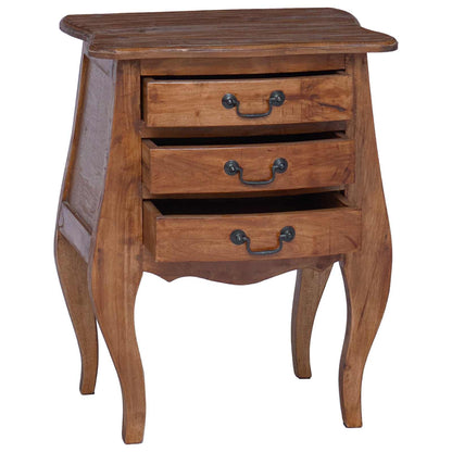 Cassa di stoccaggio 48 x 35 x 64 cm Legno di Mogano Massello