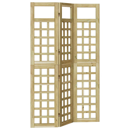 Schermo per Privacy Marrone miele 121 x 180 cm