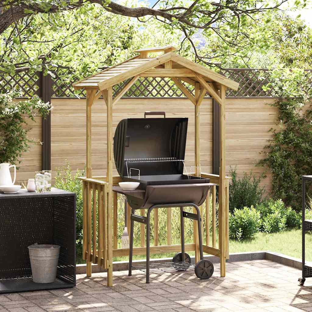 Casetta per barbecue Legno di pino impregnato