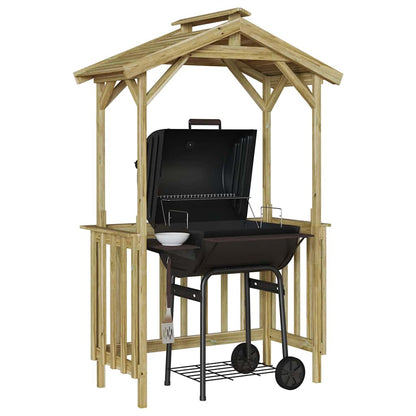 Casetta per barbecue Legno di pino impregnato