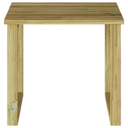 tavolo Naturale 40 x 40 x 36 cm Legno di pino impregnato