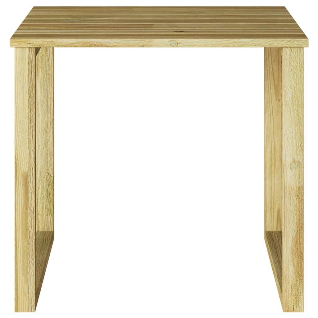 tavolo Naturale 50,5 x 50 x 46 cm Legno di pino impregnato