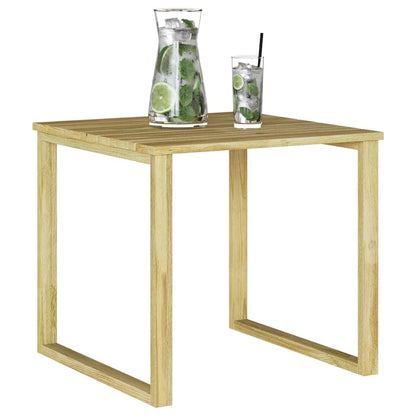 tavolo Naturale 50,5 x 50 x 46 cm Legno di pino impregnato