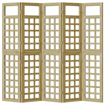 Schermo per Privacy Marrone miele 200 x 180 cm