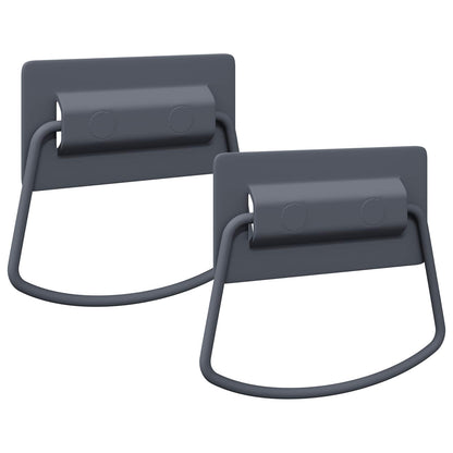 Maniglie per Armadi 2 pcs Antracite 85 x 45 mm Metallo