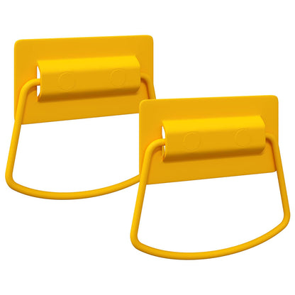 Maniglie per Armadi 2 pcs Senape 85 x 45 mm Metallo