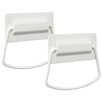 Maniglie per Armadi 2 pcs Bianco 85 x 45 mm Metallo
