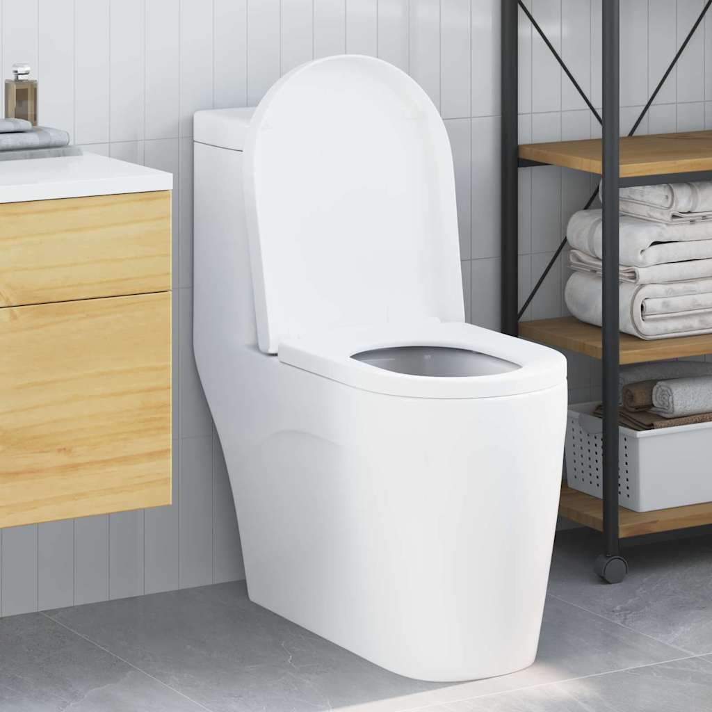Sedile del WC Bianco 48 x 36,5 x 4,5 cm Polipropilene