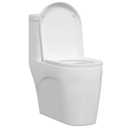 Sedile del WC Bianco 48 x 36,5 x 4,5 cm Polipropilene