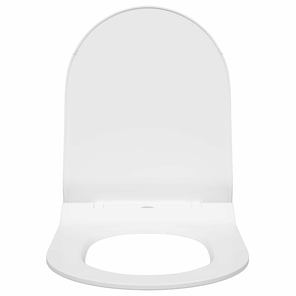 Sedile del WC Regolabile Bianco 50 x 36,5 x 5 cm Polipropilene