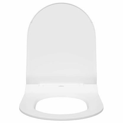 Sedile del WC Regolabile Bianco 50 x 36,5 x 5 cm Polipropilene