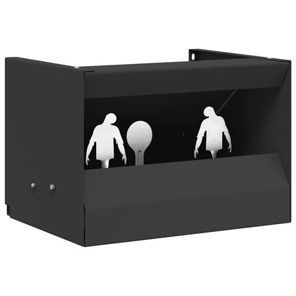 Scatola per trappole per proiettili Nero 29 x 22 x 20 cm