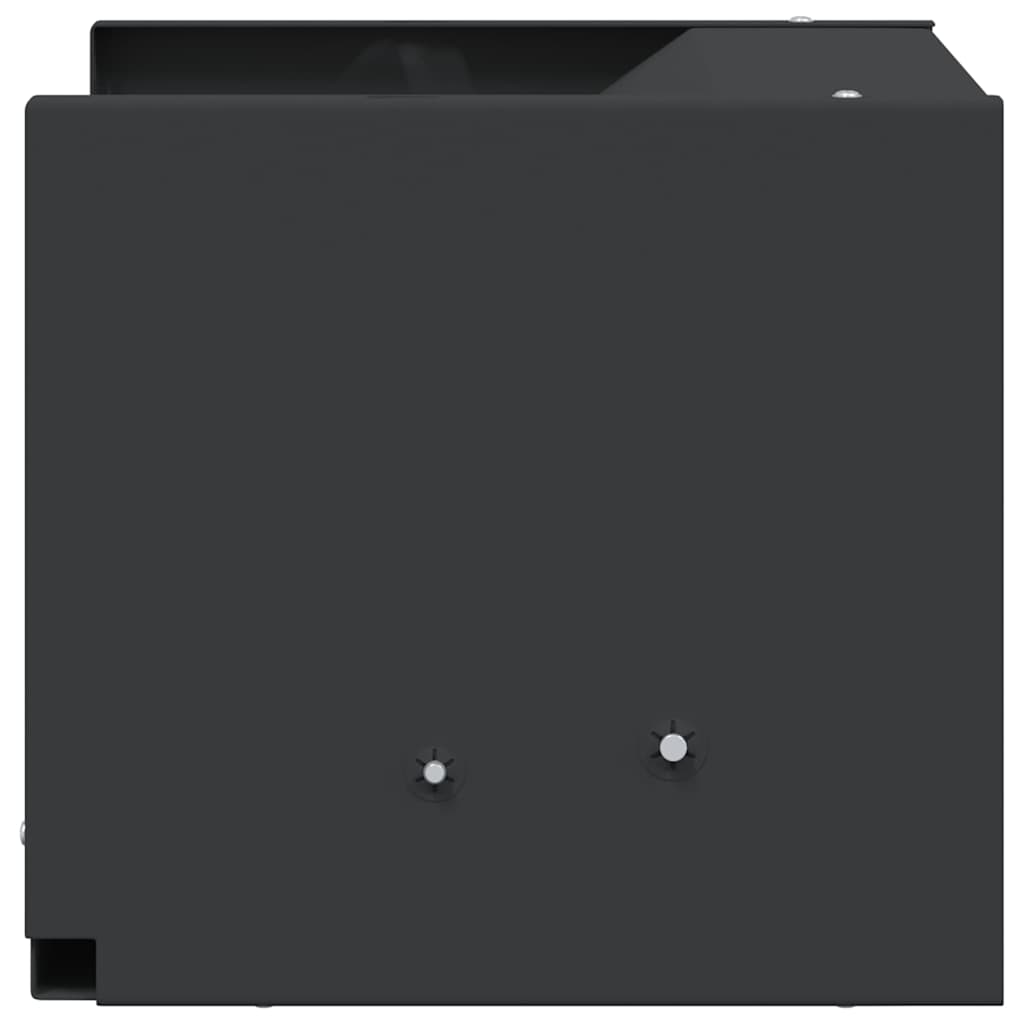 Scatola per trappole per proiettili Nero 29 x 22 x 20 cm