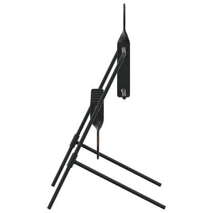 Bersaglio che si ripristina Nero 38 x 20 x 33.5 cm Acciaio