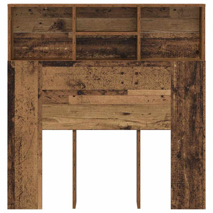 Testata del letto Legno vecchio 100 x 19 x 103,5 cm