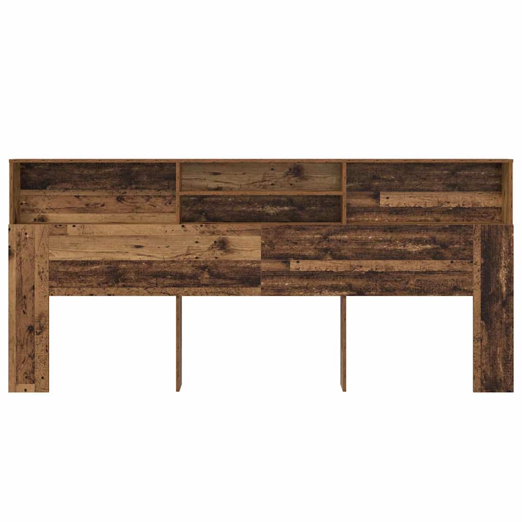 Testata del letto Legno vecchio 220 x 19 x 101,5 cm