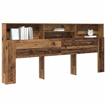 Testata del letto Legno vecchio 220 x 19 x 101,5 cm