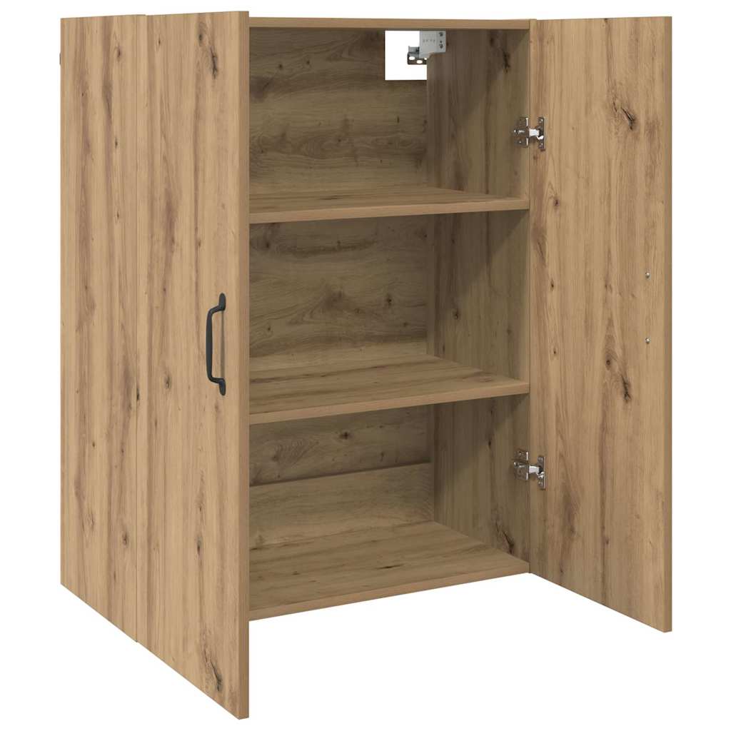 Armadietto a muro Rovere artigianale 69,5 x 34 x 90 cm