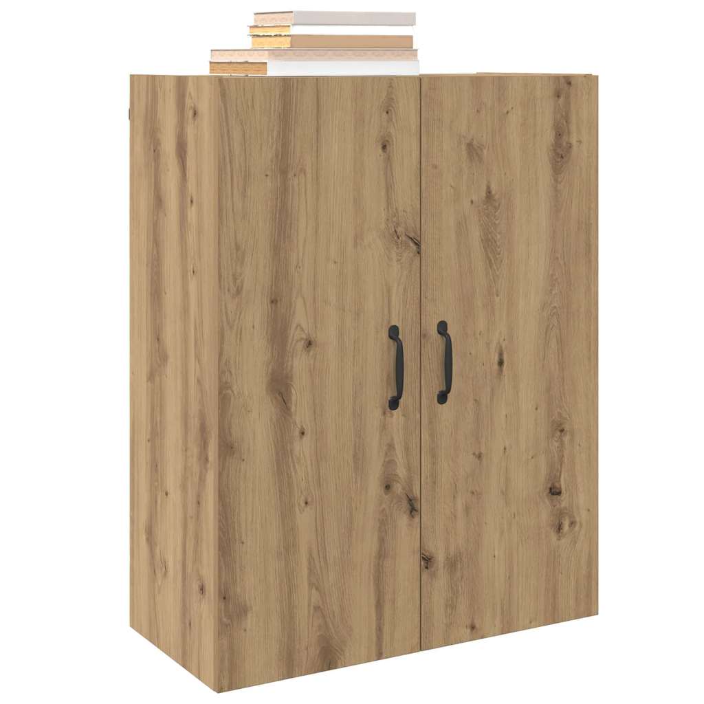 Armadietto a muro Rovere artigianale 69,5 x 34 x 90 cm