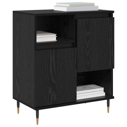 Credenza Rovere Nero 60 x 35 x 70 cm