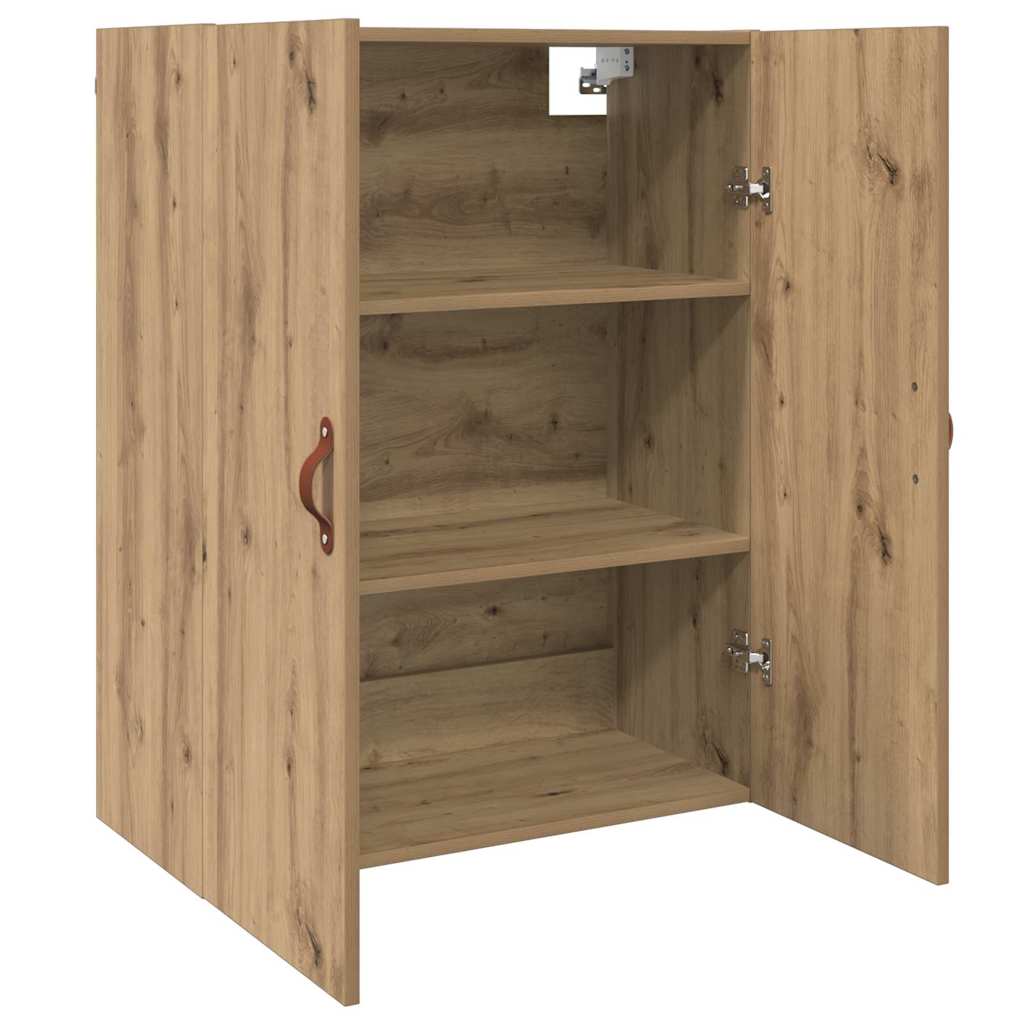 Armadietto a muro Rovere artigianale 69,5 x 34 x 90 cm