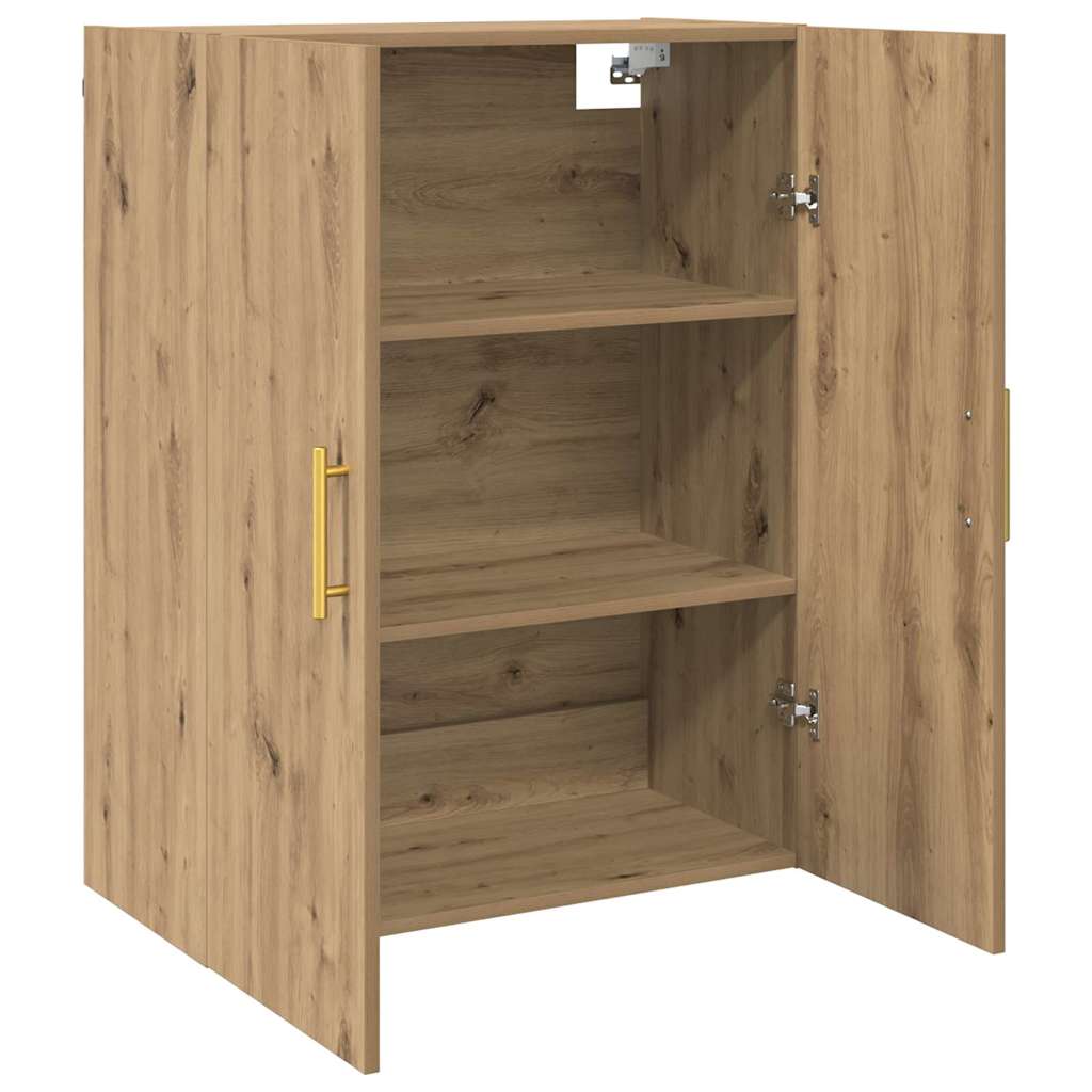 Armadietto a muro Rovere artigianale 69,5 x 34 x 90 cm