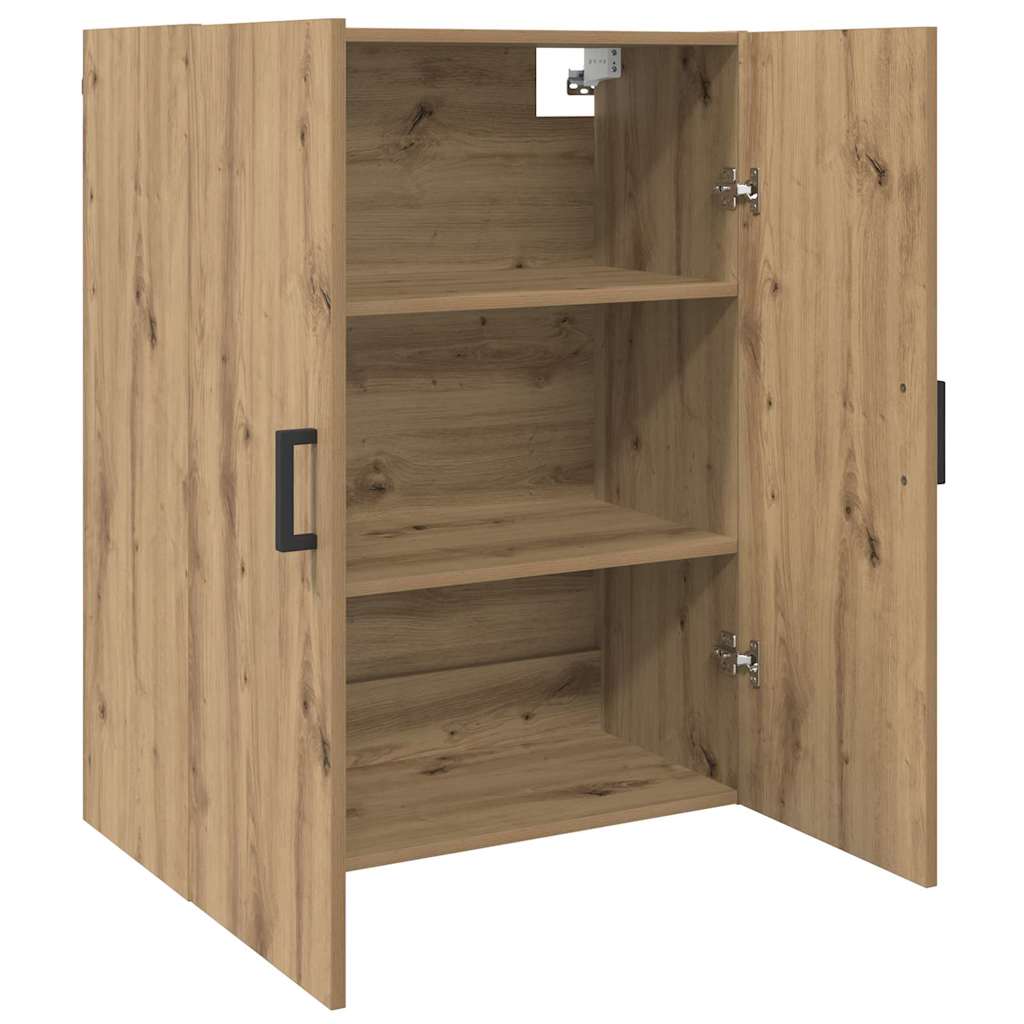Armadietto a muro Rovere artigianale 69,5 x 34 x 90 cm