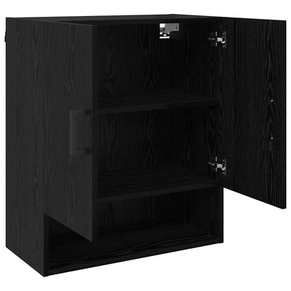 Armadietto a muro Rovere nero 60 x 31 x 70 cm Legno multistrato