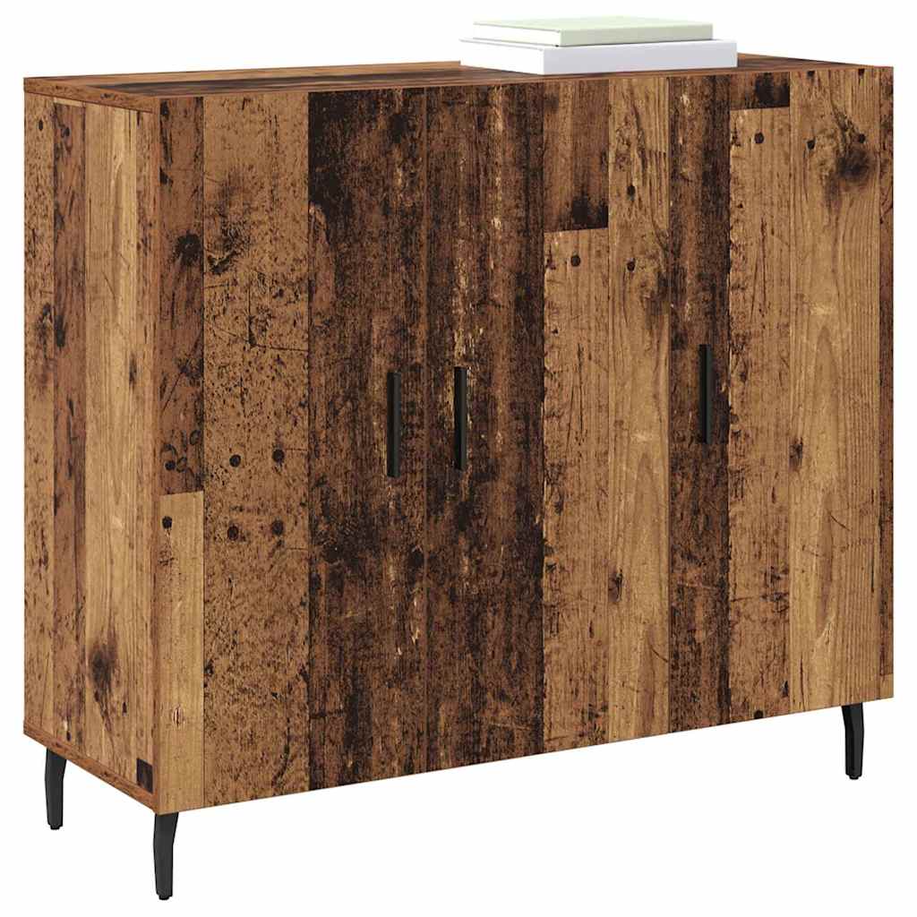 Credenza Legno vecchio 90 x 34 x 80 cm Legno multistrato