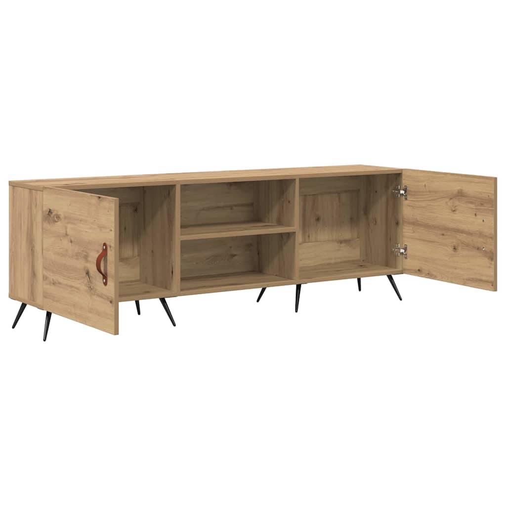 Mobile TV rovere artigianale 150 x 30 x 50 cm Legno multistrato