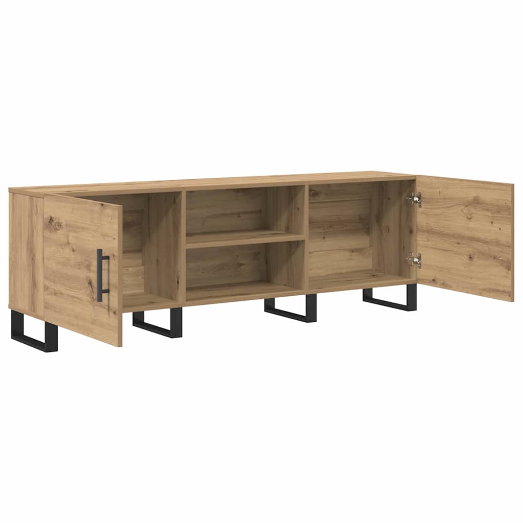 Mobile TV rovere artigianale 150 x 30 x 50 cm Legno multistrato