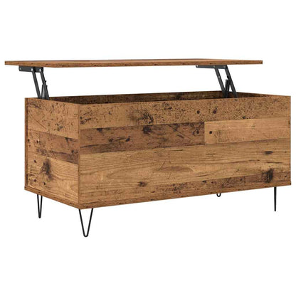 Tavolino da salotto Legno vecchio 90 x 44.5 x 45 cm