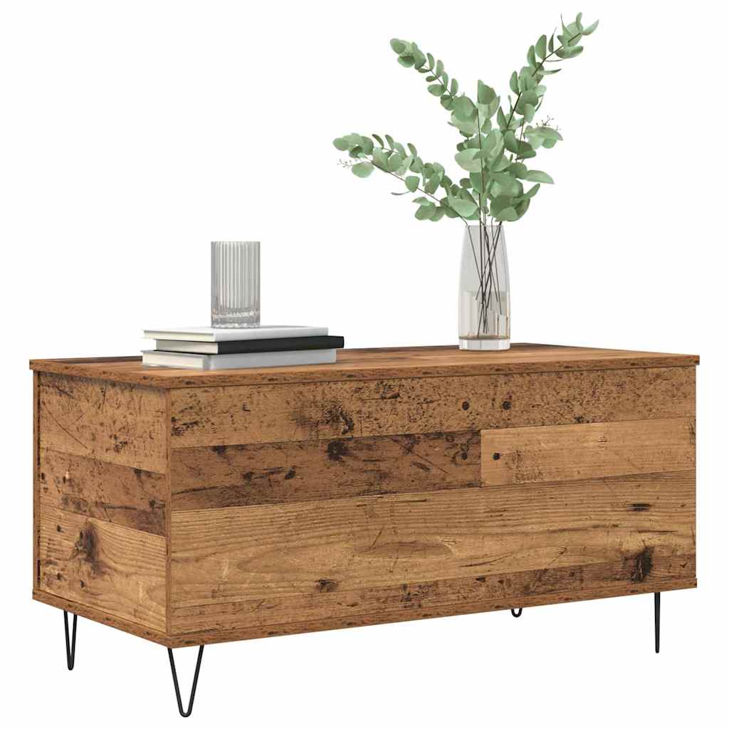 Tavolino da salotto Legno vecchio 90 x 44.5 x 45 cm