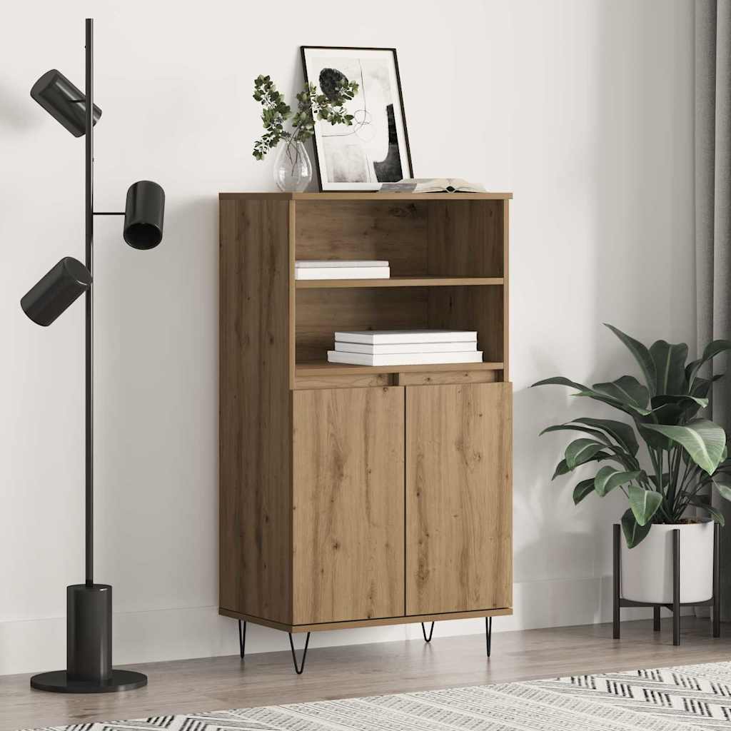 Credenza Marrone 60 x 36 x 110 cm Legno multistrato