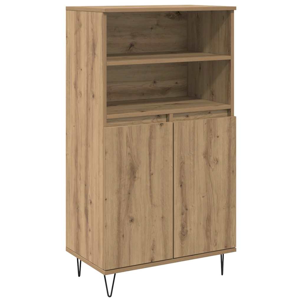 Credenza Marrone 60 x 36 x 110 cm Legno multistrato
